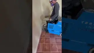 Satisfying ceramic floor tile removal #asmr #asmrsounds #satisfying #2024 #shortvideo #short #floor