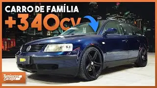 PASSAT TURBO - PASSAT VARIANT 1.8 TURBO 20V 99 COM MAIS DE 340 CV. UM CARRO DE FAMÍLIA BEM RÁPIDO!