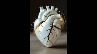 💛 El Coraz&oacute;n Reparado / The Mended Heart #animation #biblioteca #cinematic #artedigital #surreal