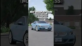 Best ROLEPLAY Cars in Greenville ROBLOX 2000's EDITION! #shorts #greenville #roblox