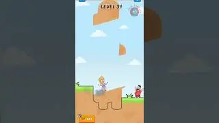 slice the bridge level 31 #slice  #youtubeshorts    #gaming #puzzle @DropGameplay228 @gaming