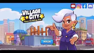 Bermain Village City - Town Building Sim Level 1/10