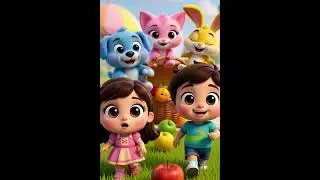 Teamwork Magic 🧩 | Riya Aarav & Cute Pets | Kids Cartoon#youtubekids #kidscartoon #cute #funforkids