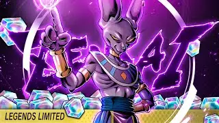 ZENKAI 7 BEERUS IS COMING!! ZENKAI LEGENDARY FINISH BEERUS SUMMONS! Dragon Ball Legends