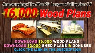 🔥The World's Largest Collection of 16,000 Woodworking Plans! _ Download From Link in The bio