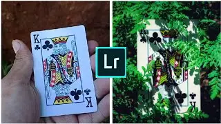 World Photography Day Editing and Photography Tricks with Playing Cards | Lightroom Photo Editing