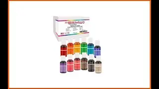 12 Soft Gel 0.75 Oz Food Color Chefmaster Set Review