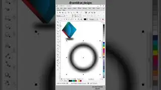 3D Circle Design | CorelDRAW #coreldraw #tutorial #coreldrawtutorial