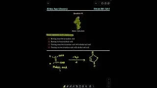 JEE Main PYQ | Cis or Trans? Which Acid Forms Anhydride? 🔥 | Maleic vs Fumaric Acid Heating