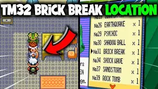 HOW TO GET TM31 BRICK BREAK ON POKEMON EMERALD