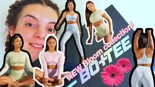 NEW IN BO+TEE MINI TRY ON HAUL + REVIEW | WORKOUT WITH ME! #bo+tee #ohpolly #bloomcollection #haul