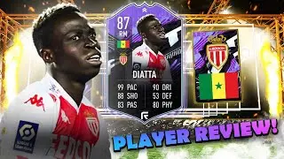 HE&rsquo;S BROKEN! 🤯 87 WHAT IF PLUS DIATTA PLAYER REVIEW! (UPGRADED 87 DIATTA) - FIFA 21