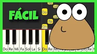 POU - FOOD SWAP - EASY PIANO - TUTORIAL DE PIANO F&Aacute;CIL