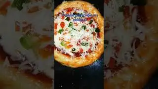 Tasty vegetable pizza #shorts