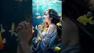 I will become a fish far from human habitation  #foryou #love #ai #aiart #beauty