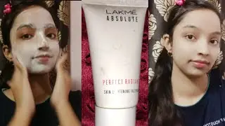 Lakme Absolute Perfect Radiance Skin Lightening Facewash Full Review And Demo | Beauti Skills