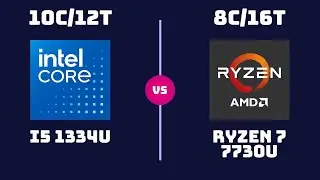 Intel Core i5-1334U vs AMD Ryzen 7 7730U &ndash; CPU Comparison | Which CPU wins?