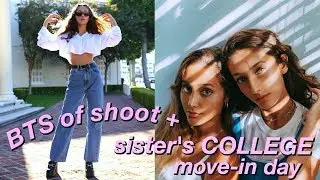 driving my sister to college...