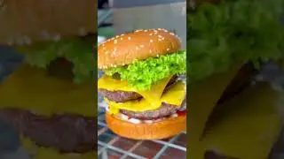 Perfectly Crafted Gila Burgers! 🍔✨ #gilaburger #cheeseburger