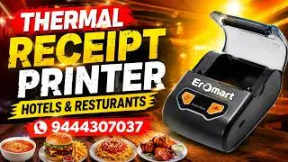 Thermal RECEIPT Printer for Small Hotels & Restaurants Sales in Chennai #thermalprinter #billing
