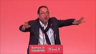 Gianni Pittella al 39° Congresso del PSOE