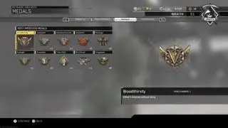 CoD: IW Carnage TDM 25-13, Scavenger and Perk 2 Master Calling Cards