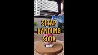Sedapnya air Sirap bandung soda ni...jom cuba! #shorts