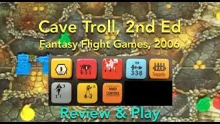 Обзор и как играть в Cave Troll, 2-е издание (Fantasy Flight Games)