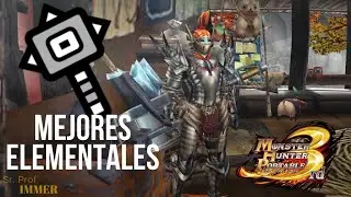 Mejores MARTILLOS Elementales - Monster Hunter Portable 3rd/MHp3rd