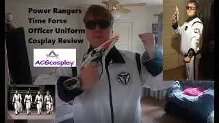 Power Rangers Time Force Officer Uniform Cosplay Review