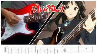 [TABS] K-ON! - Heart Goes Boom [Mio Character Song] Guitar Cover