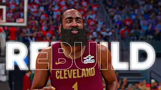 CAVS REBUILD! James Harden foi trocado, ent&atilde;o eu fui at&eacute; a sua aposentadoria