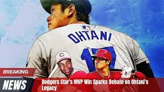 Dodgers Star's MVP Win Sparks Debate on Ohtani's Legacy #baseball #mlb #dodgers #mvp #shoheiohtani
