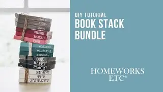 DIY Book Stack Bundle | DIY Tutorial