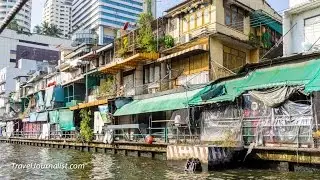 Khlong Boat Bangkok Sean Saep Thailand