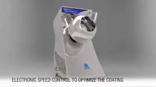 COMFIT. Chocolate coating pan. Dragee machine