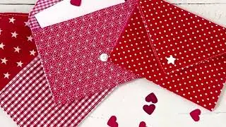 Brother Blog - Fabric envelopes for Valentine’s Day - and beyond