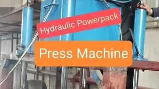 Hydraulic Press Machine | Hydraulic Powerpack | Hydraulic Cylinder | 3hp motor