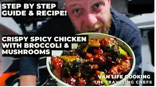 How To Cook CHICKEN STIR FRY While Camping | Step by Step Guide + Recipe
