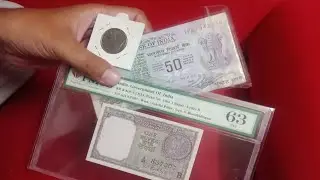 Buy 1 Rupees 1964 Grade Note Value | 50 Rupees Without Flag Note Value | 8 Annas 1919 George V Coin