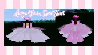 Royale High- BUYING THE LARGE TRAIN BOW SKIRT!
