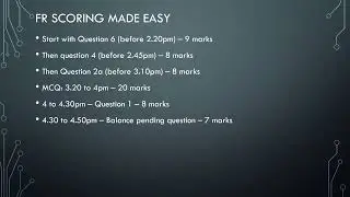 How to manage time in FR Exam - CA Final Jan 26 #charteredaccountant #cafinal #success