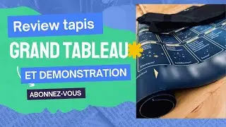 Review Tapis Luxe Maestro, grand tableau/ grande image, explications lecture, Lenormand