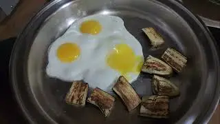 Greaseless Eggs and Eggplants Saladmaster way