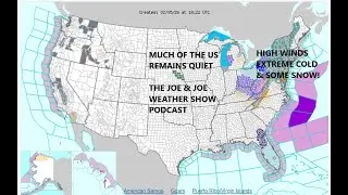 High Winds, Some Snow & Bitter Cold Air Northeast & Northern Mid Atlantic As We Head to the Weekend