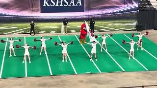 2023 KSHSAA cheer performance  1