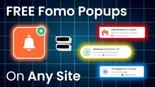 How to Make FREE Social Proof Popups in 5 Minutes | Boost Sales Fast!