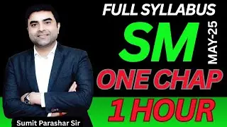1 CHAP-1 HOUR series - CA Inter SM May-25 | Chap 1 | Final revision by Sumit Parashar Sir