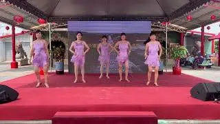 靚舞藝術舞集～悅舞班2023/04/13屏187縣道拓寬通車典禮表演💃 指導老師：楊蕙蓮  舞曲：曼波+ping pong