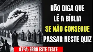 💀 Perguntas da Bíblia IMPOSSÍVEIS: Só 2% Acerta as 20 | Você TEM CORAGEM? 🔥😱
